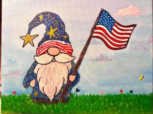 Patriotic Gnome Paint Party in Foley